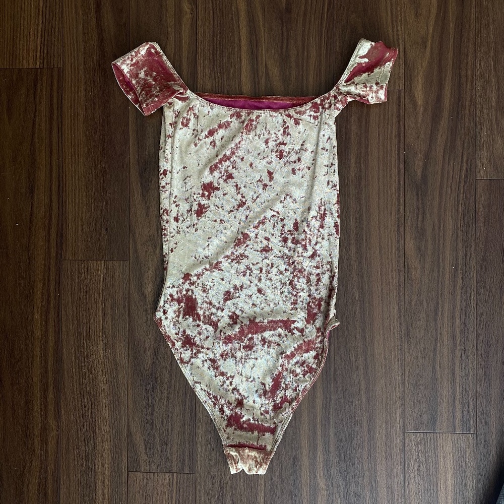 Crushed Velvet Bodysuit